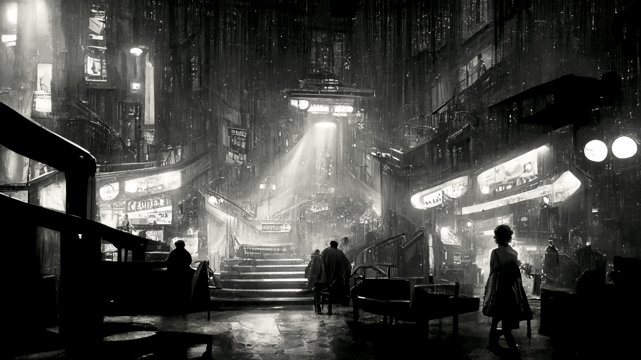 Renderman Blade Runner in the sytle of Film Noir 5 highly detai 0b442106 5ecf 4933 9ed0 d2d86cccbd72