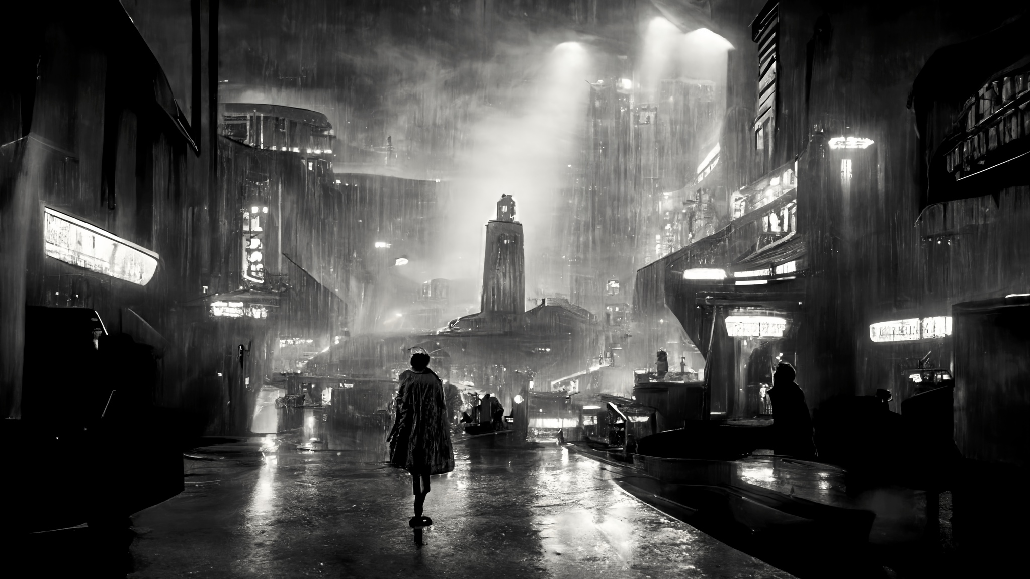 Renderman Blade Runner in the sytle of Film Noir 5 highly detai ea47bbaa af83 4fcd b526 da5050d9c7f5