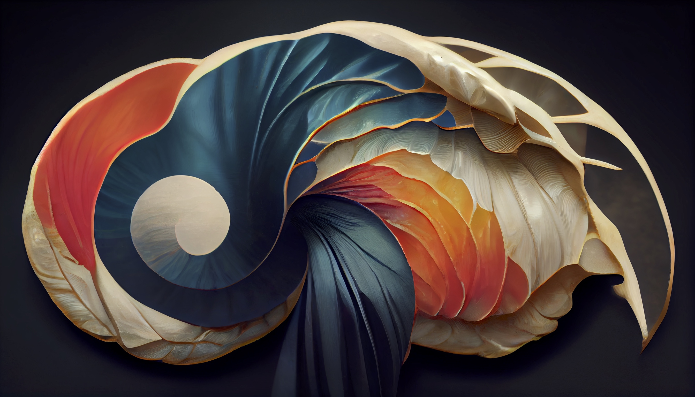 Renderman a beautiful crystaline chambered nautilus 3D unreal e 09603760 893b 4d8d a262 488a1027fc78