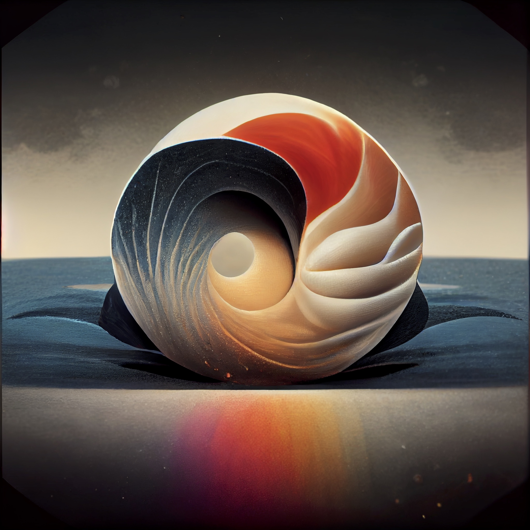 Renderman a beautiful nautilus shell on the beach 3D unreal eng 485d56a8 882e 417c 896e 4dd97f0380be