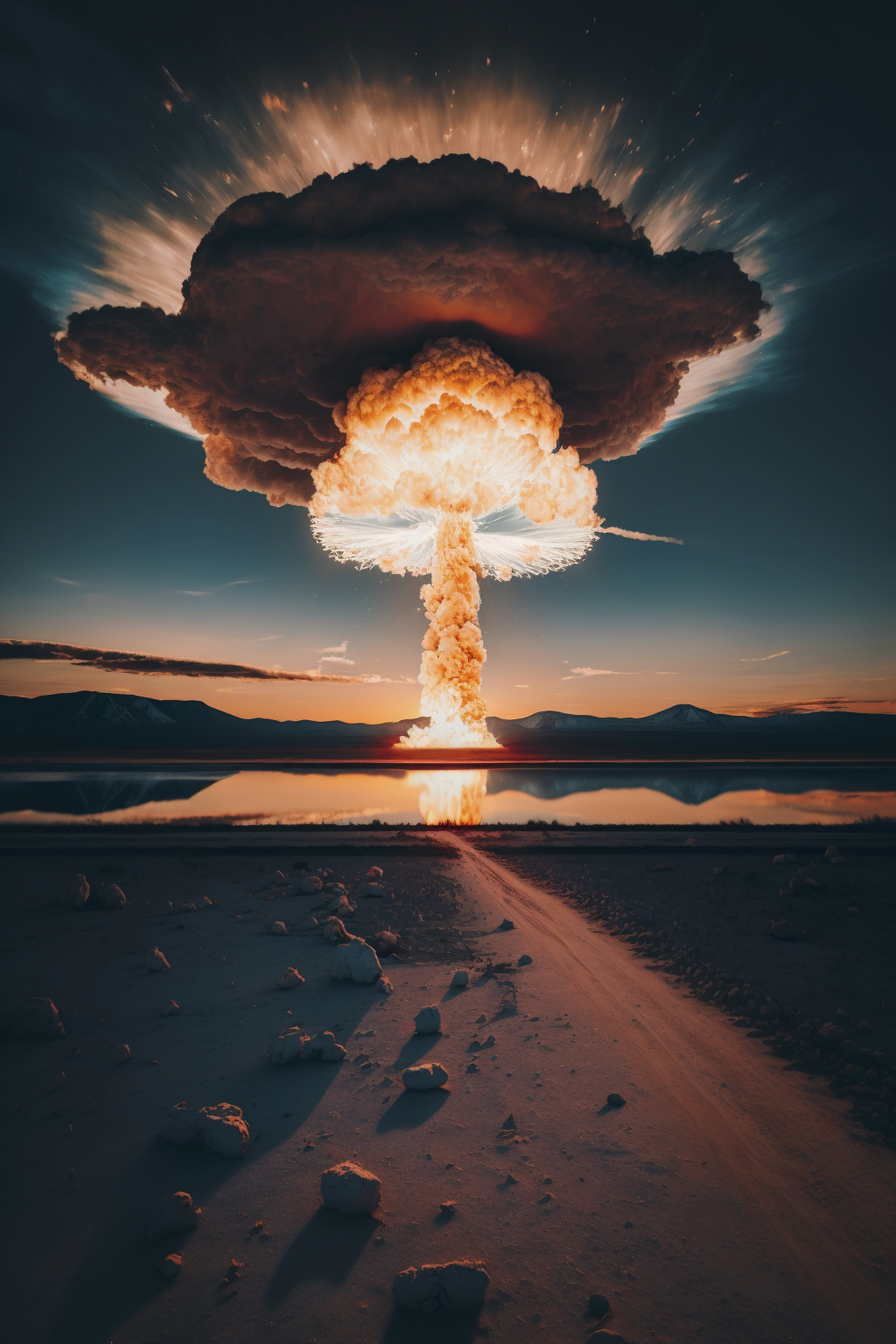 Renderman a nuclear explosion in the distance unsplash 812e010f afd8 485e a21a 90a95768bc91