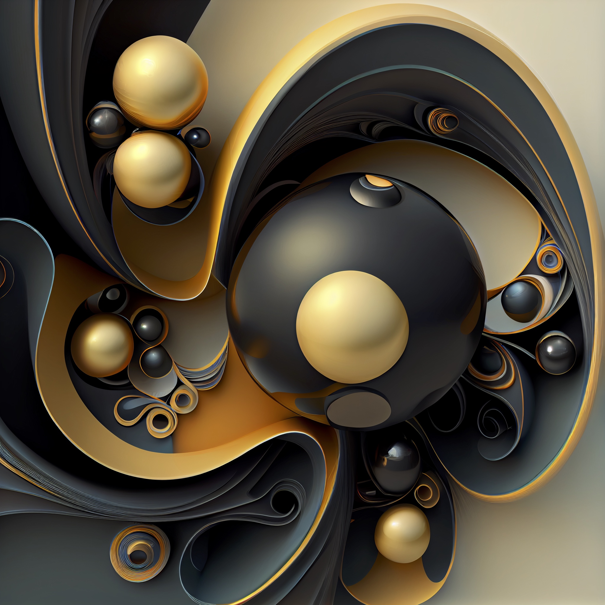 Renderman abstract design with curves and spheres 20cfcc4c 6423 4f18 bbaf 0a10faa3fb21