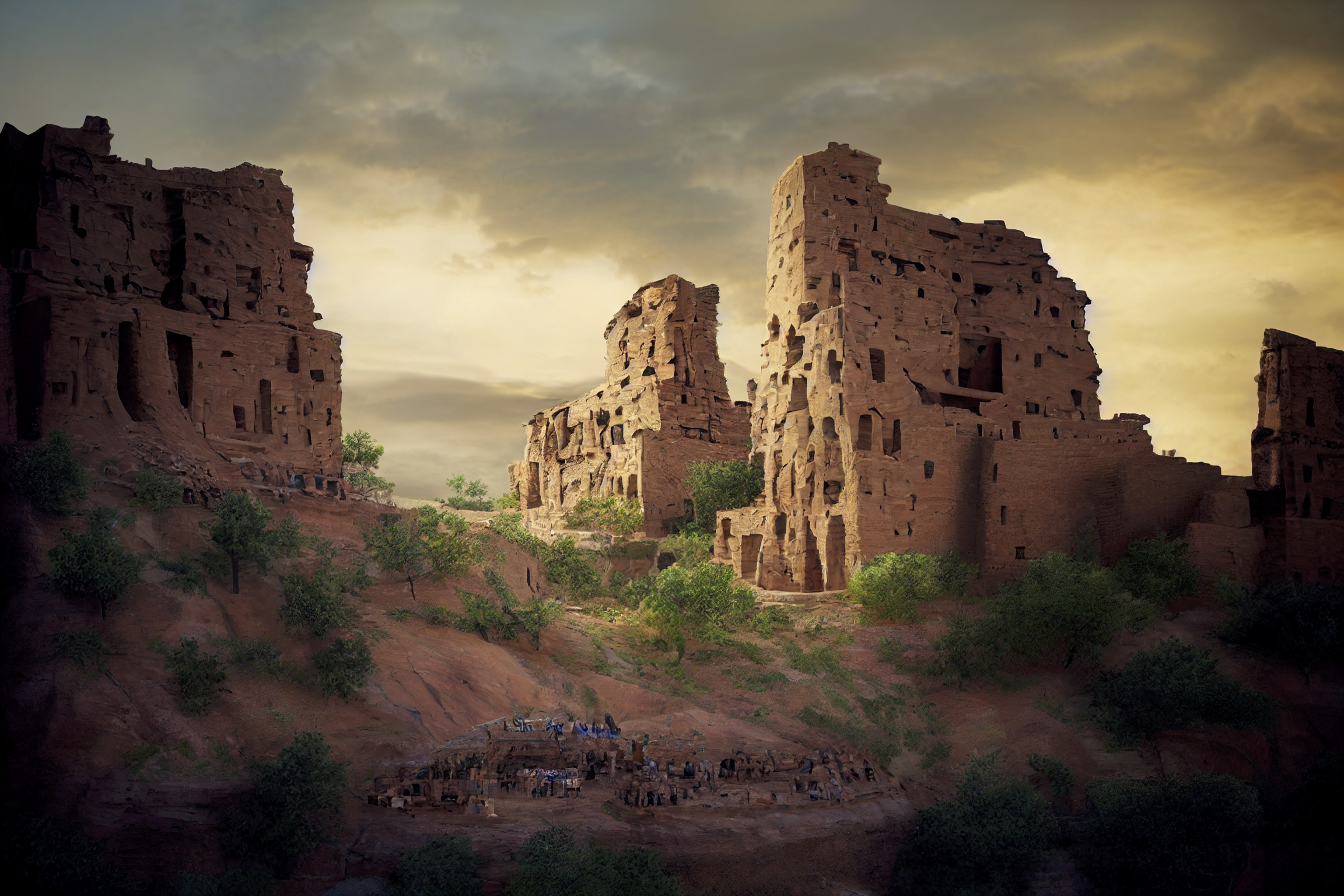 Renderman anasazi cliff dwellers mesa verde photo realistic imp 655f0449 76b3 4740 959c 8a56dbc76b0e
