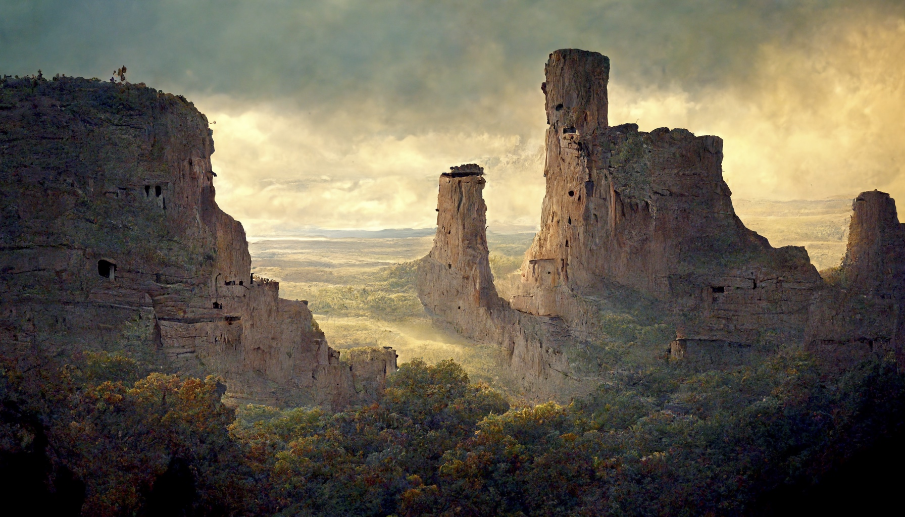 Renderman anasazi cliff dwellers mesa verde photo realistic imp b52569cb cc47 40d2 9e11 1426ac9f3af7