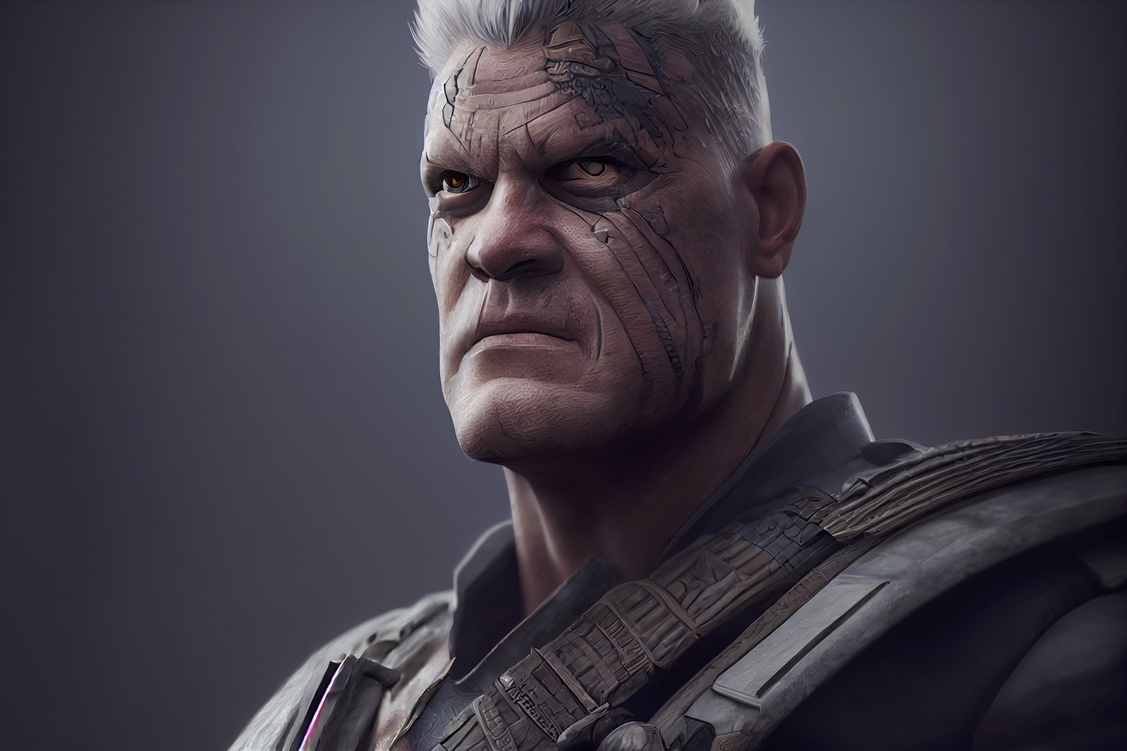 Renderman batou the ranger in battle uniform ultra realistic oc 03336032 b06e 4d49 8b0a f2ab2c64c11f