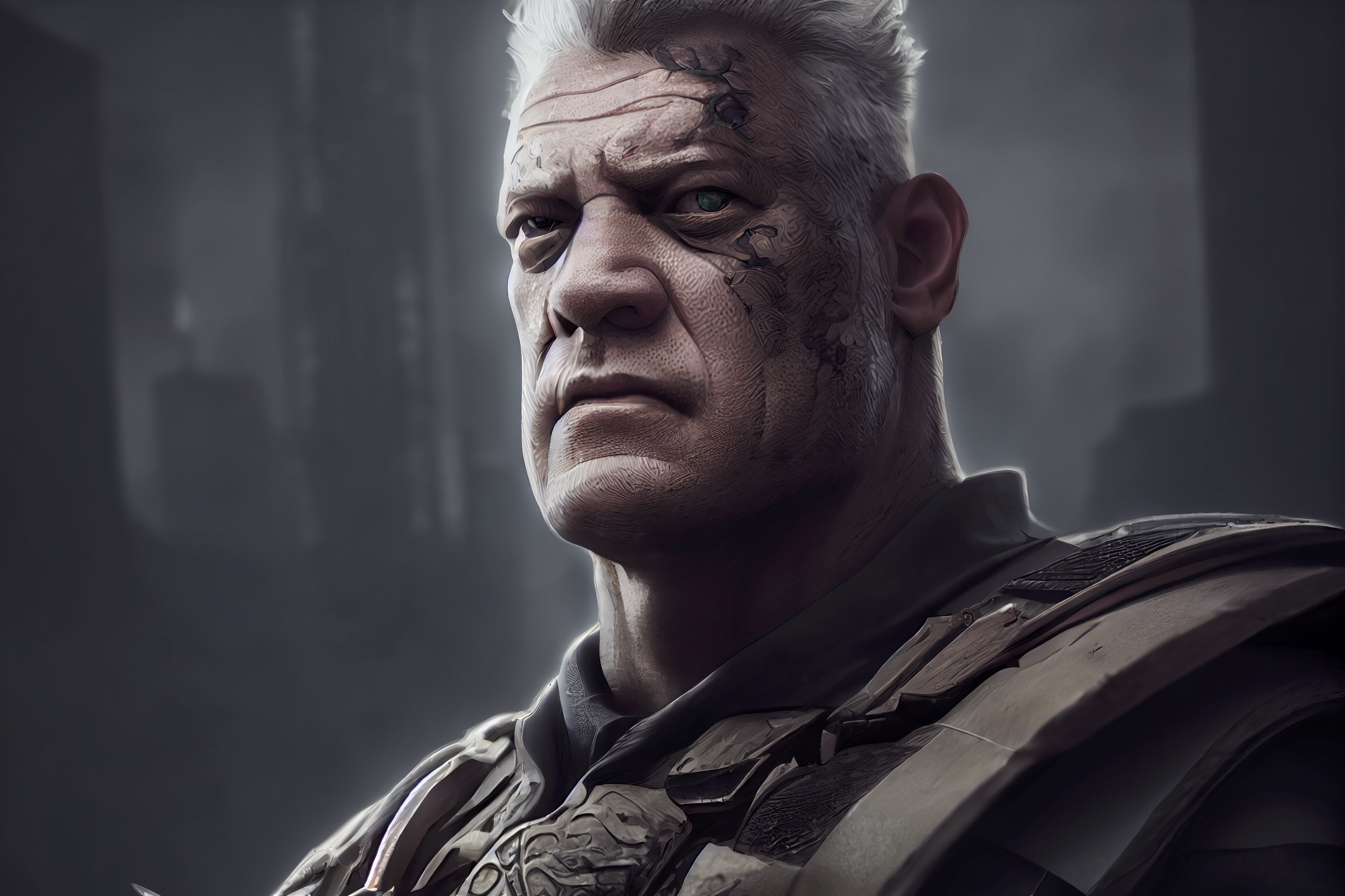 Renderman batou the ranger in battle uniform ultra realistic oc 921885b5 f717 4f8a 86f6 52d5af43ef98