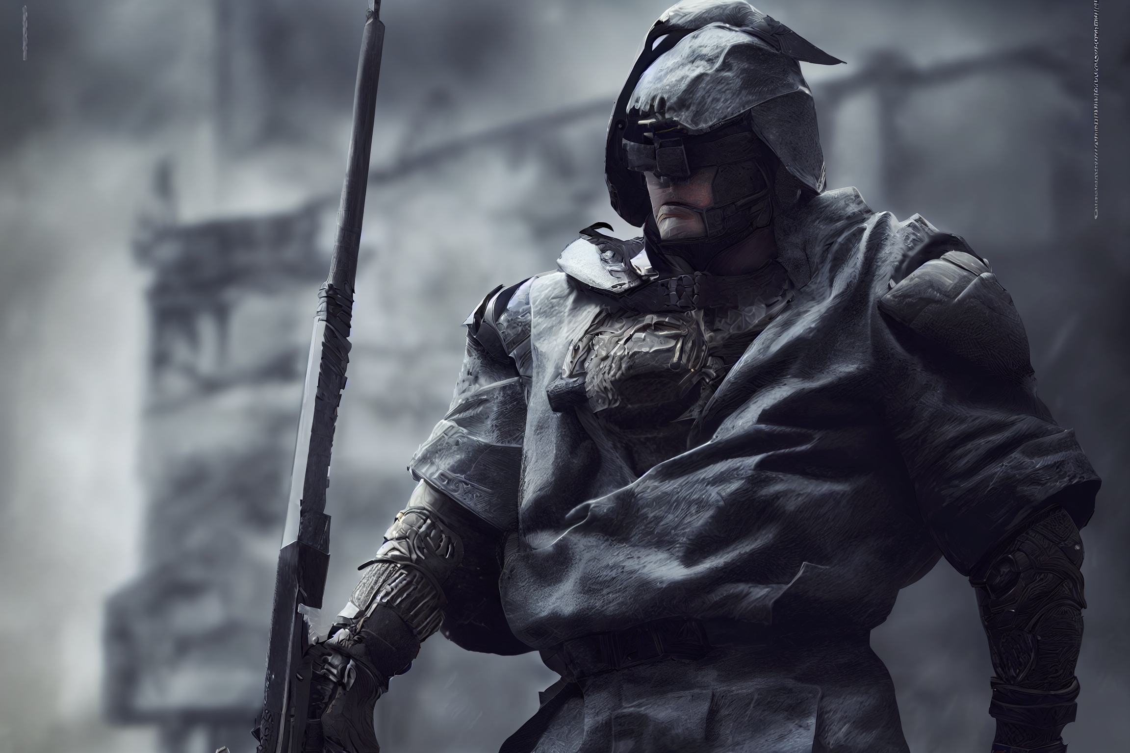 Renderman batou the ranger in battle uniform ultra realistic oc 9f879d20 90b1 4531 bc57 0c92fbccb251