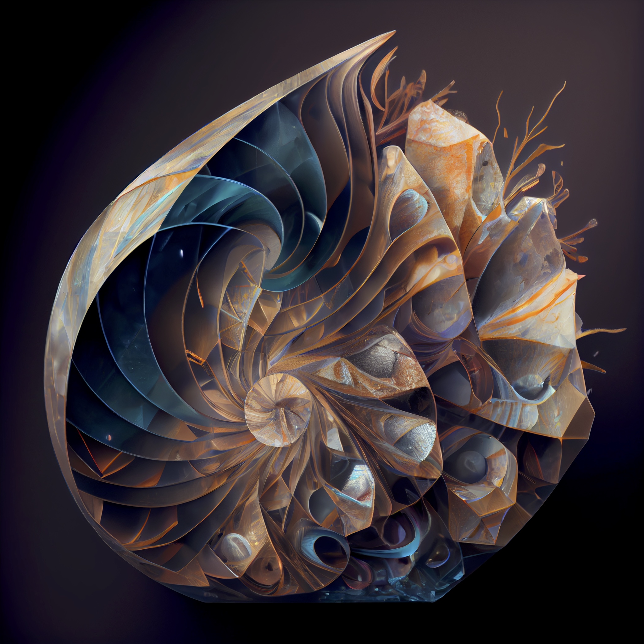 Renderman crystalline detailed 85869841 5f4e 4d06 b87b a8c31b67404a