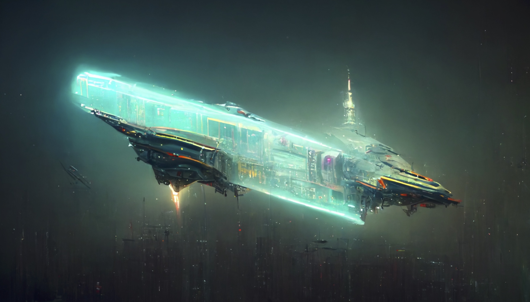 Renderman cyberpunk starship 0241d6c6 4745 4077 9c2f d44c4f3a5803