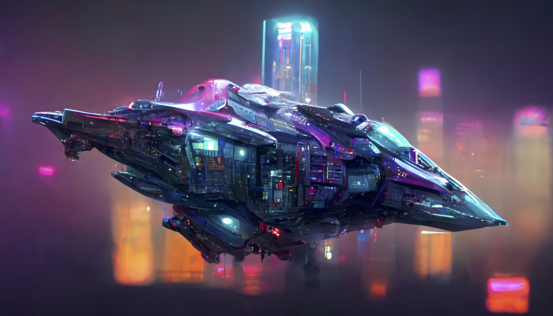 Renderman cyberpunk starship crystal highly detailed ac6e3eef 58ab 48fc bb49 c920c1a14de7