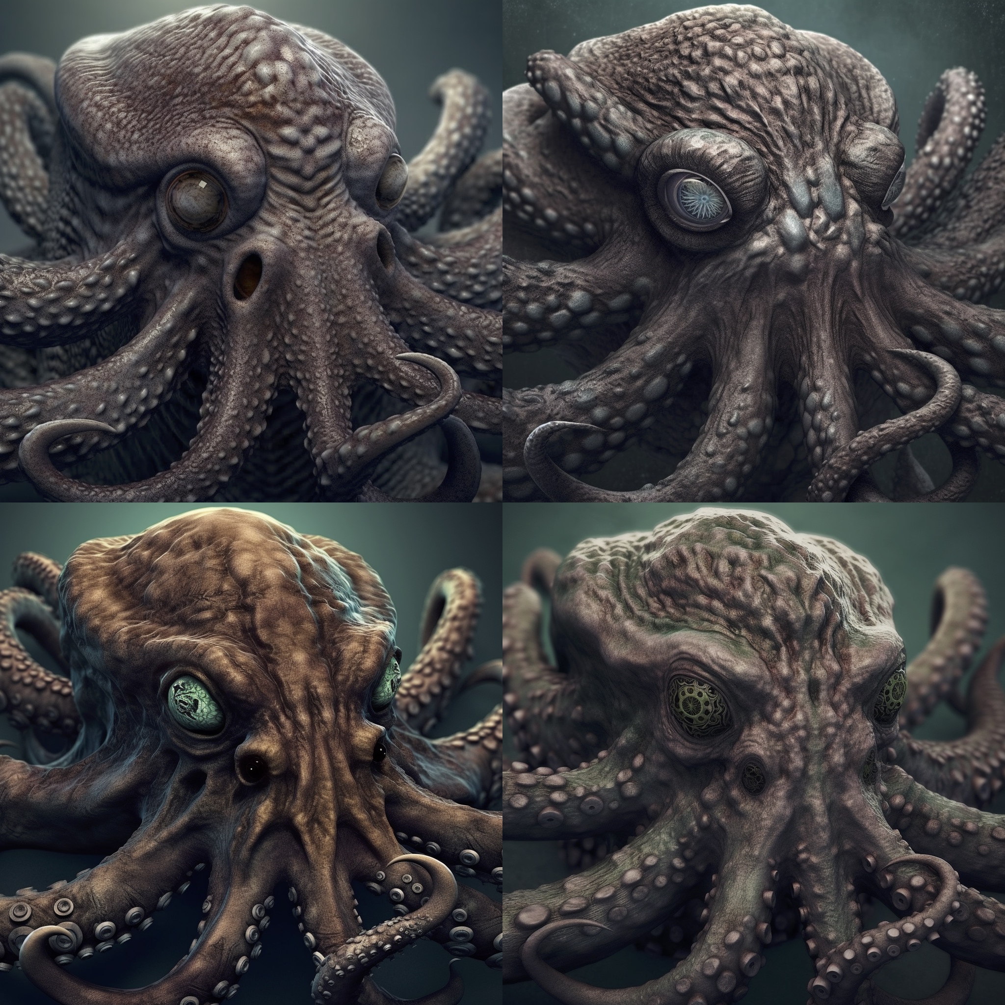 Renderman detailed photograph of an angry kraken with fierce ey 2911e6e0 8bba 4a52 ae85 e8a388b72f23