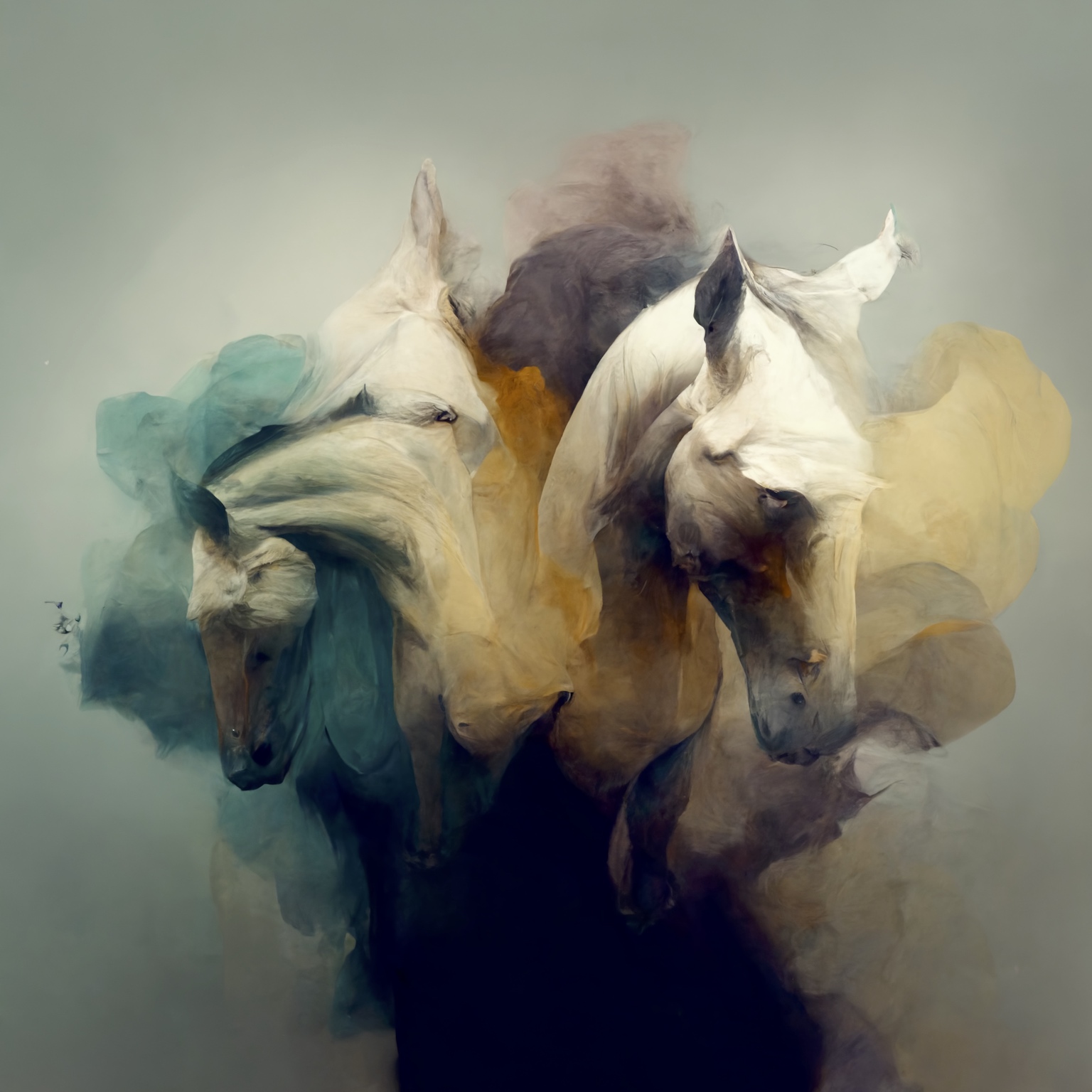 Renderman horses in muted colors 5c26e943 9027 4b54 a222 8d084b6f3356