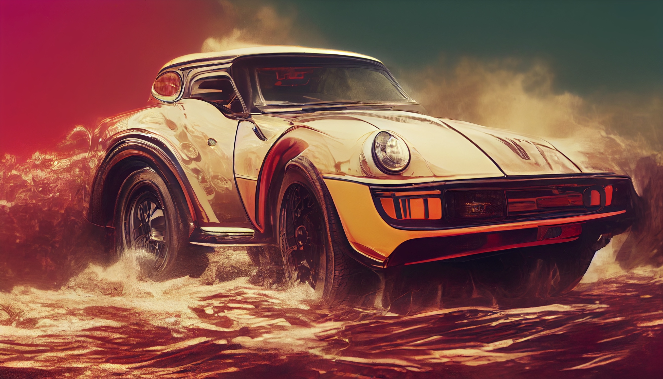 Renderman 1988 Porsche 930 Steampunk octane render   ar 169   01daf2cb e25c 4bec 998e 6a7013205431 0