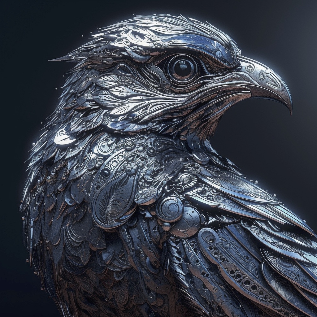 Renderman A Twitter profile picture of a striking silver hawk 76364599 1b9e 405c 8e15 da16ecb59d51 0