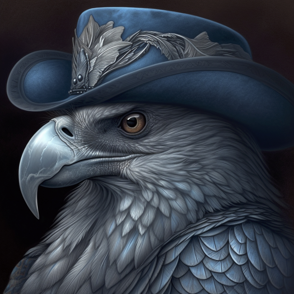 Renderman A Twitter profile picture of a striking silver hawk 94af8336 320c 4274 a1f1 3f87f6a0906d 0