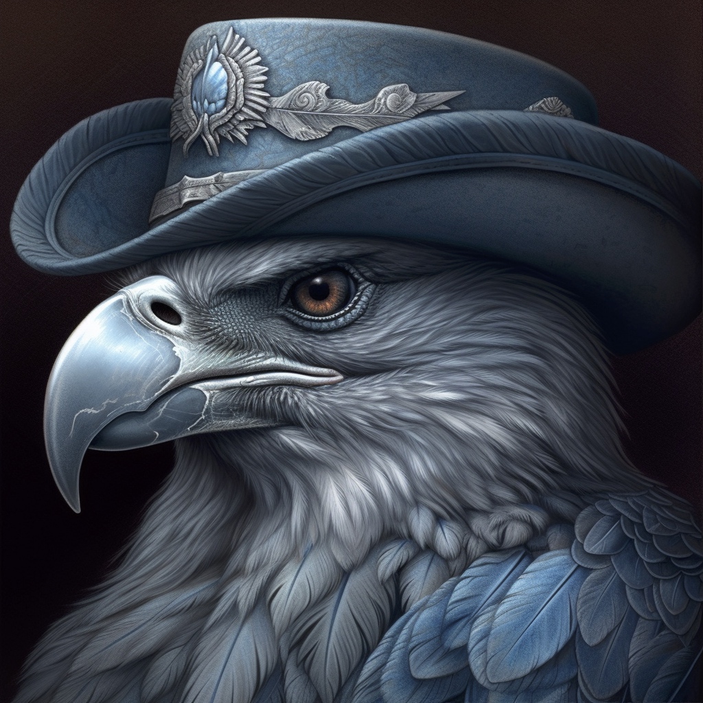 Renderman A Twitter profile picture of a striking silver hawk 98e29a18 8a1c 4cdf b1ac b3df2fa2ea52 3