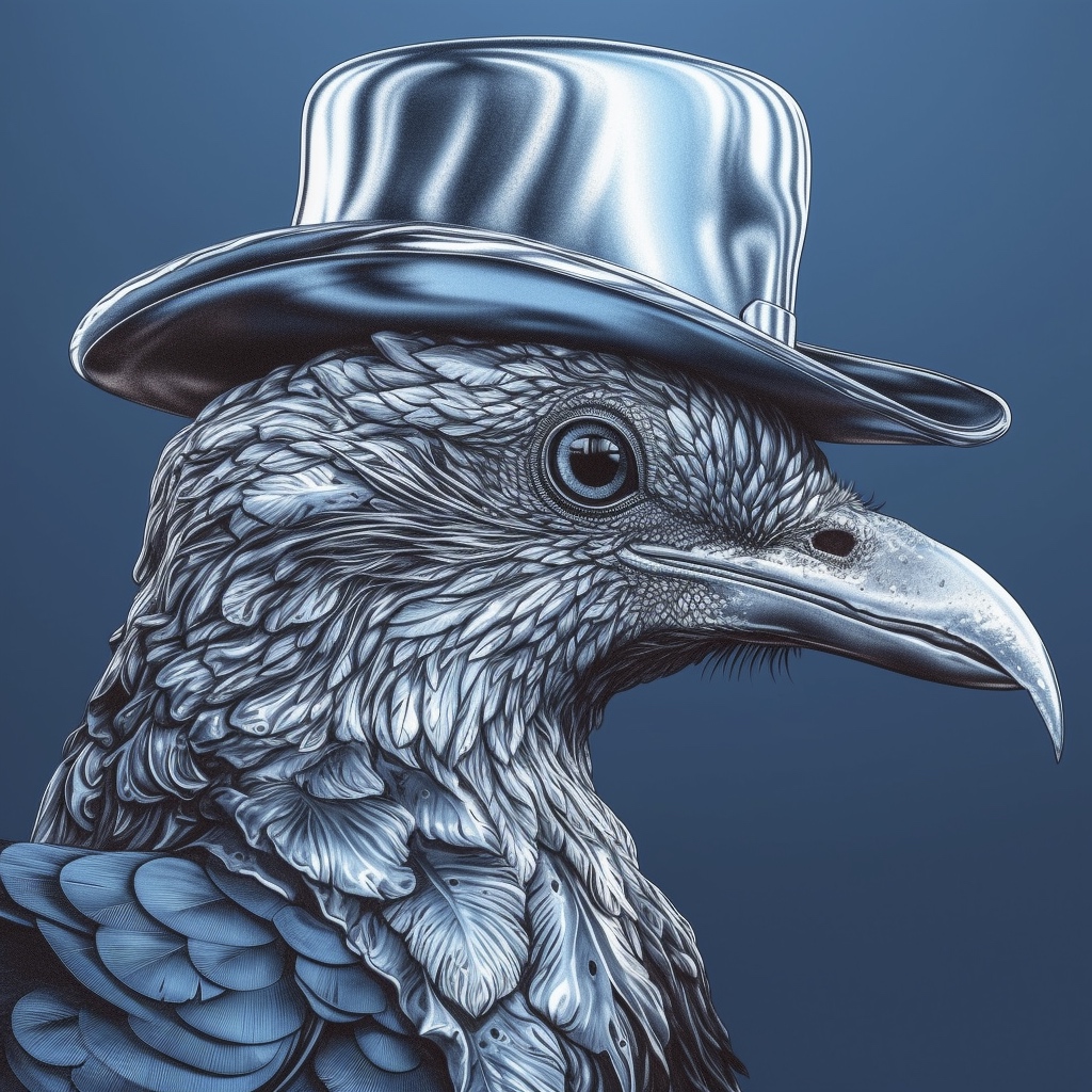 Renderman A Twitter profile picture of a striking silver hawk e42edd8c 2dc3 4f6d aac0 9ef9f26a1544 1