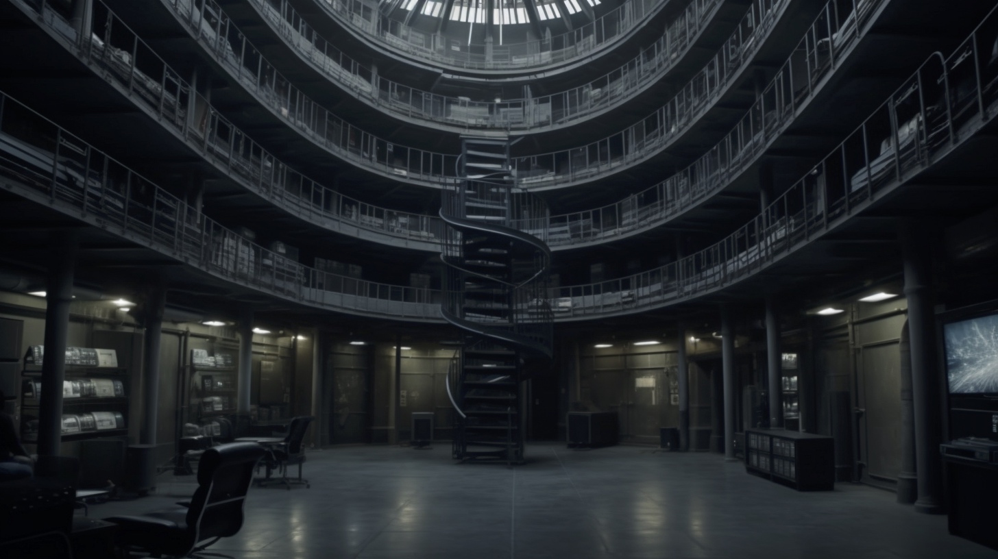 Renderman A detailed interior shot of the Silo from the TV se 2f998ee1 dd86 451b 84a6 79153c909d93 1
