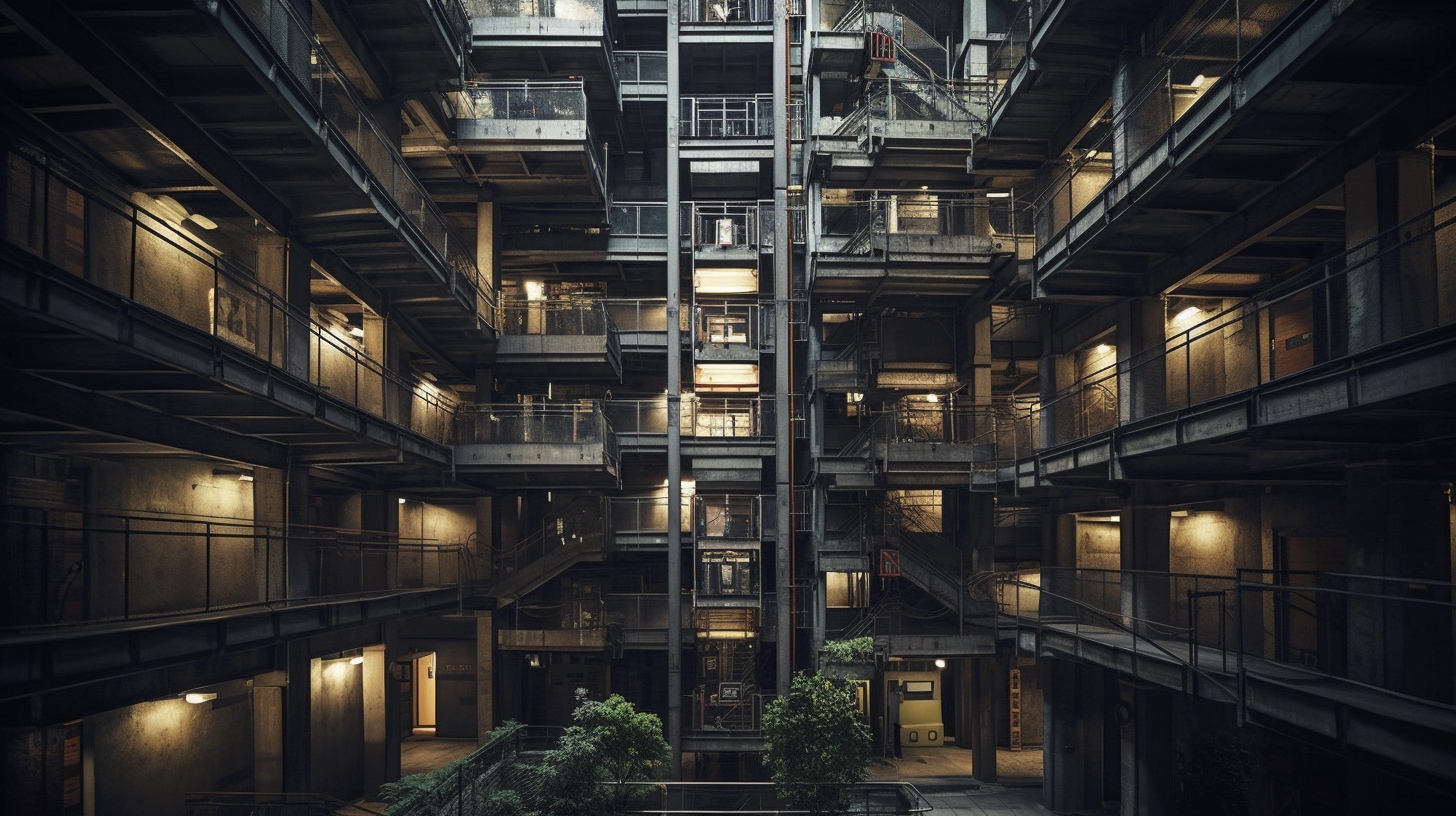 Renderman A detailed interior shot of the Silo from the TV se 2f998ee1 dd86 451b 84a6 79153c909d93 2