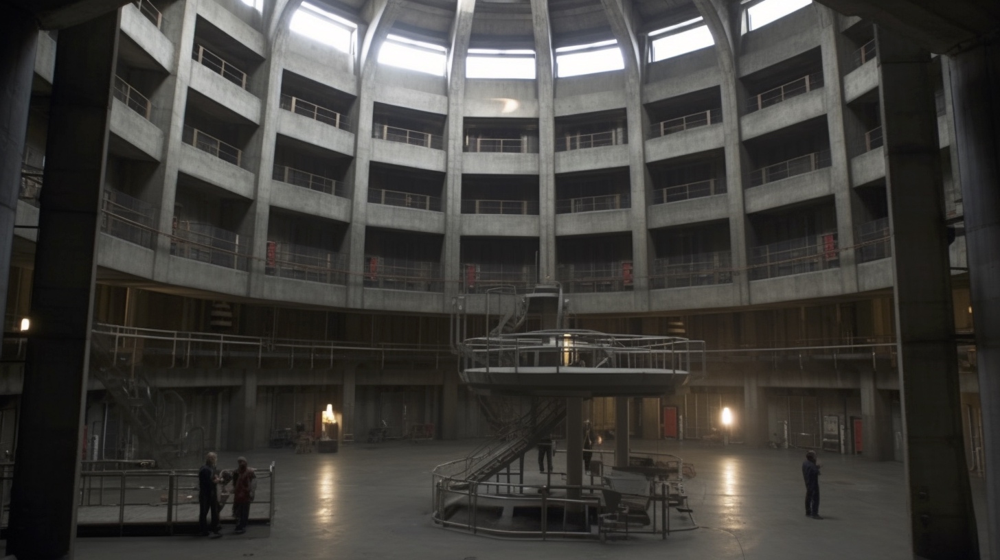 Renderman A detailed interior shot of the Silo from the TV se 56e9039d 7bce 4602 b54d e1a0d8a2a3d9 1