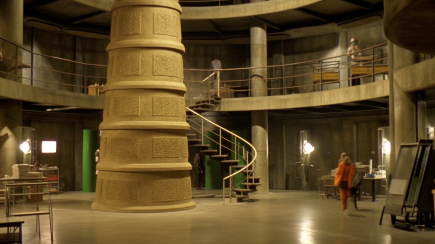 Renderman A detailed interior shot of the Silo from the TV se 745f2f05 5e5c 4ea2 a6da 451ee1c0d709 2
