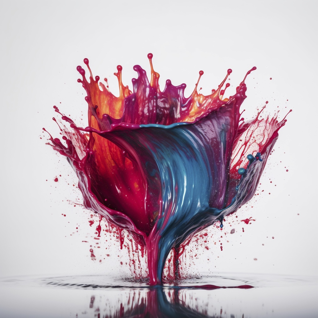 Renderman A dramatic splash of vibrant paint against a pure w fc3a2ff7 d256 45b3 9450 46f3aef4ac72 2