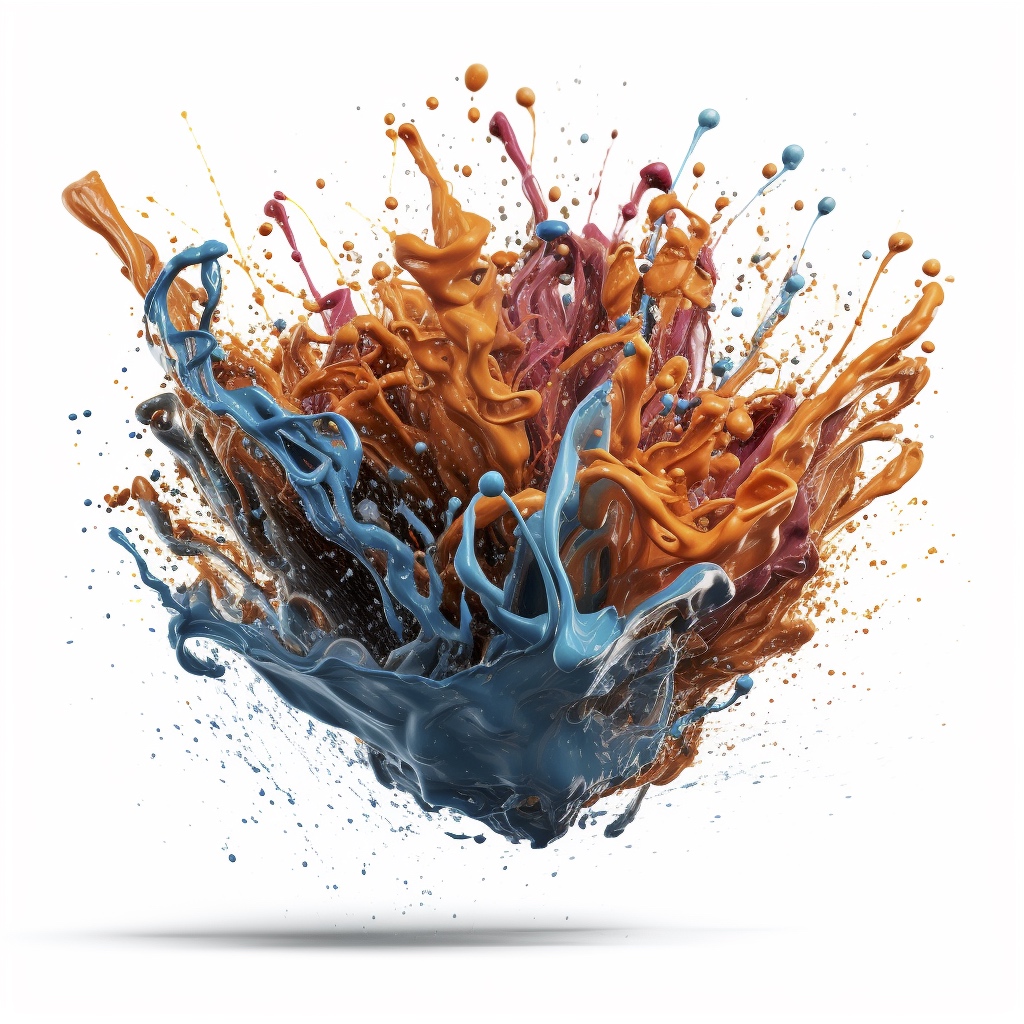 Renderman A dramatic splash of vibrant paint against a pure w fc3a2ff7 d256 45b3 9450 46f3aef4ac72 3