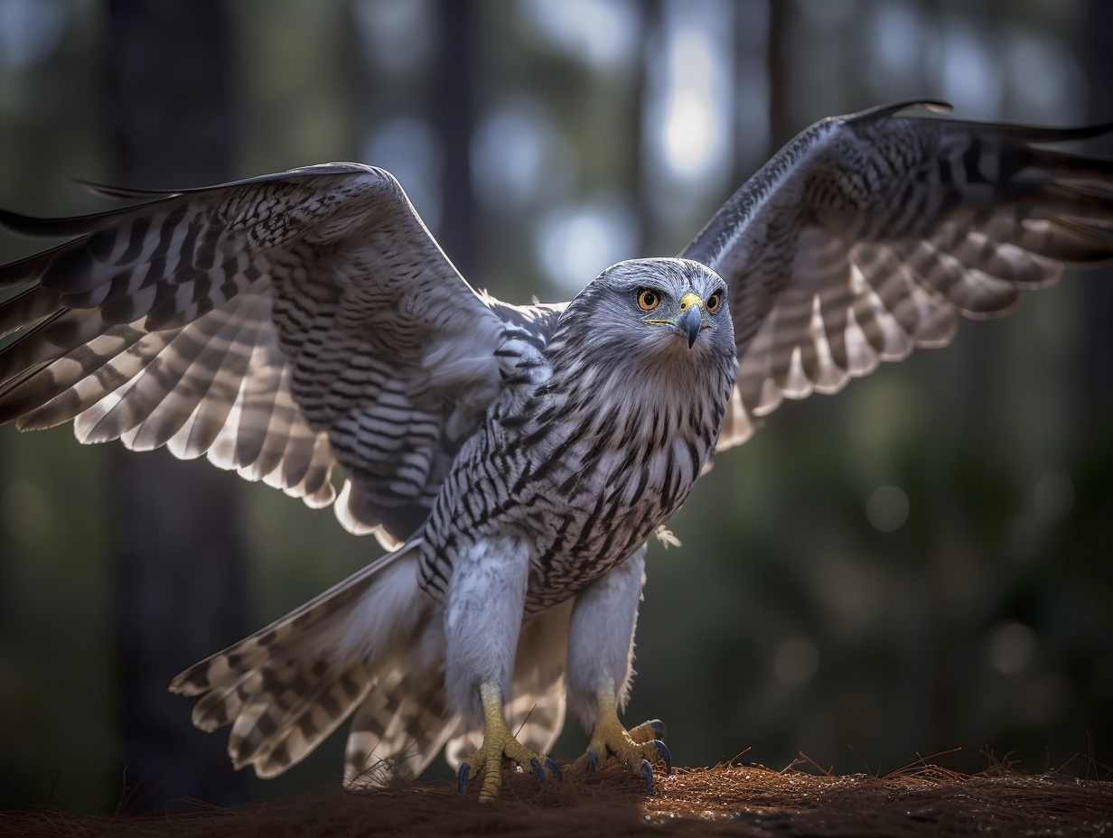 Renderman A highly detailed photograph of a majestic silver h d32294c0 ca67 495c 809f 385f775565a1 2