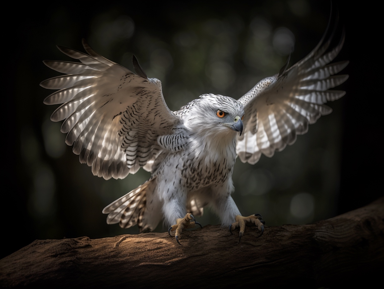 Renderman A highly detailed photograph of a majestic silver h f5e3226f b11a 4c4b 82a1 267362e5f8ae 0