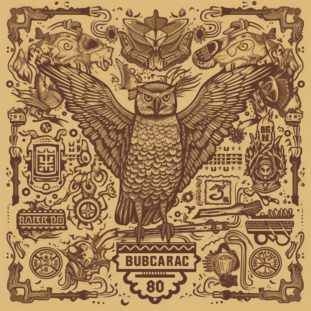 Renderman A western style QR code for the Twitter handle Buck 3b028889 2beb 44c2 9b5a 6656c183f933 1