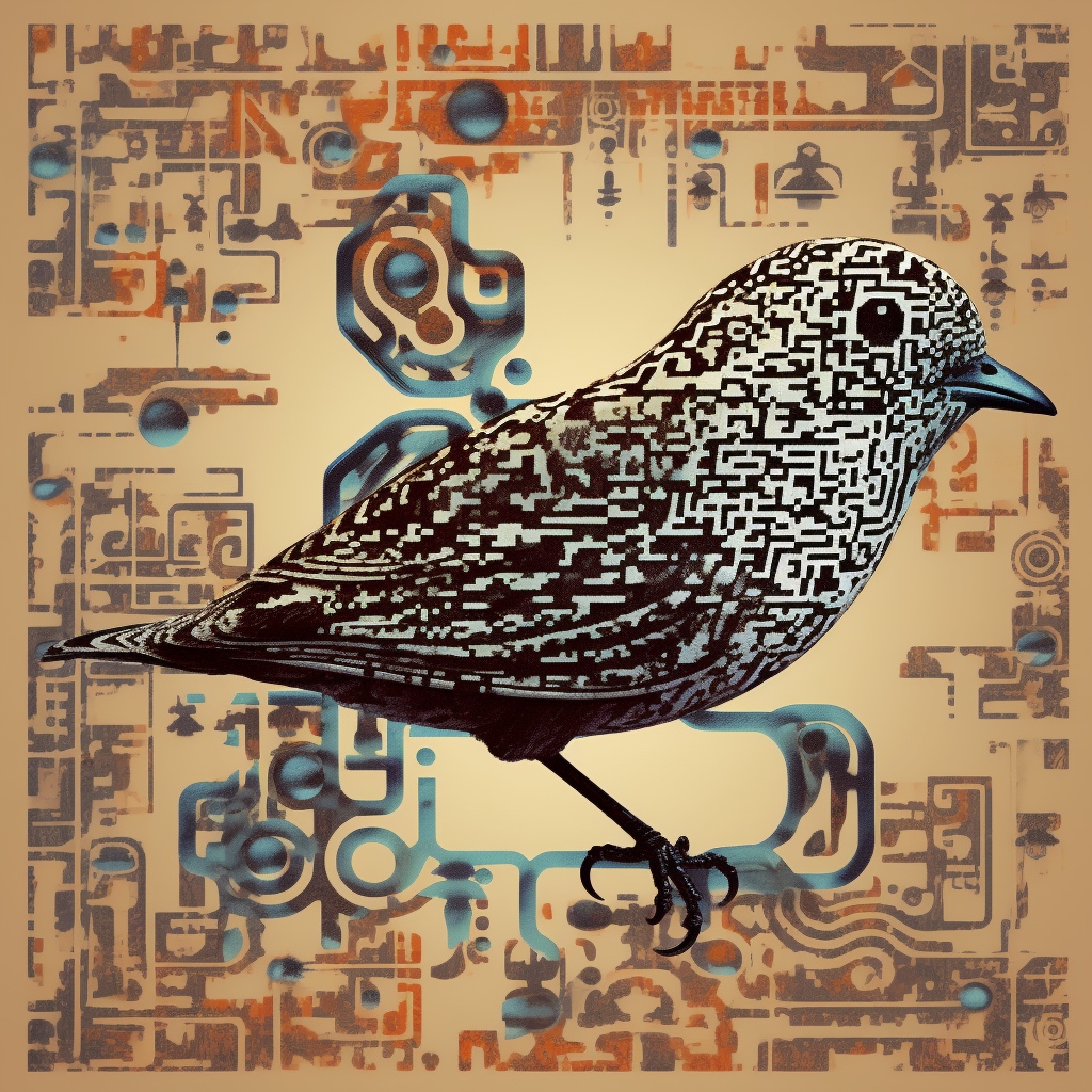 Renderman A western style QR code for the Twitter handle Buck 811d3965 0713 4ddd b919 28cc5b61c10d 3