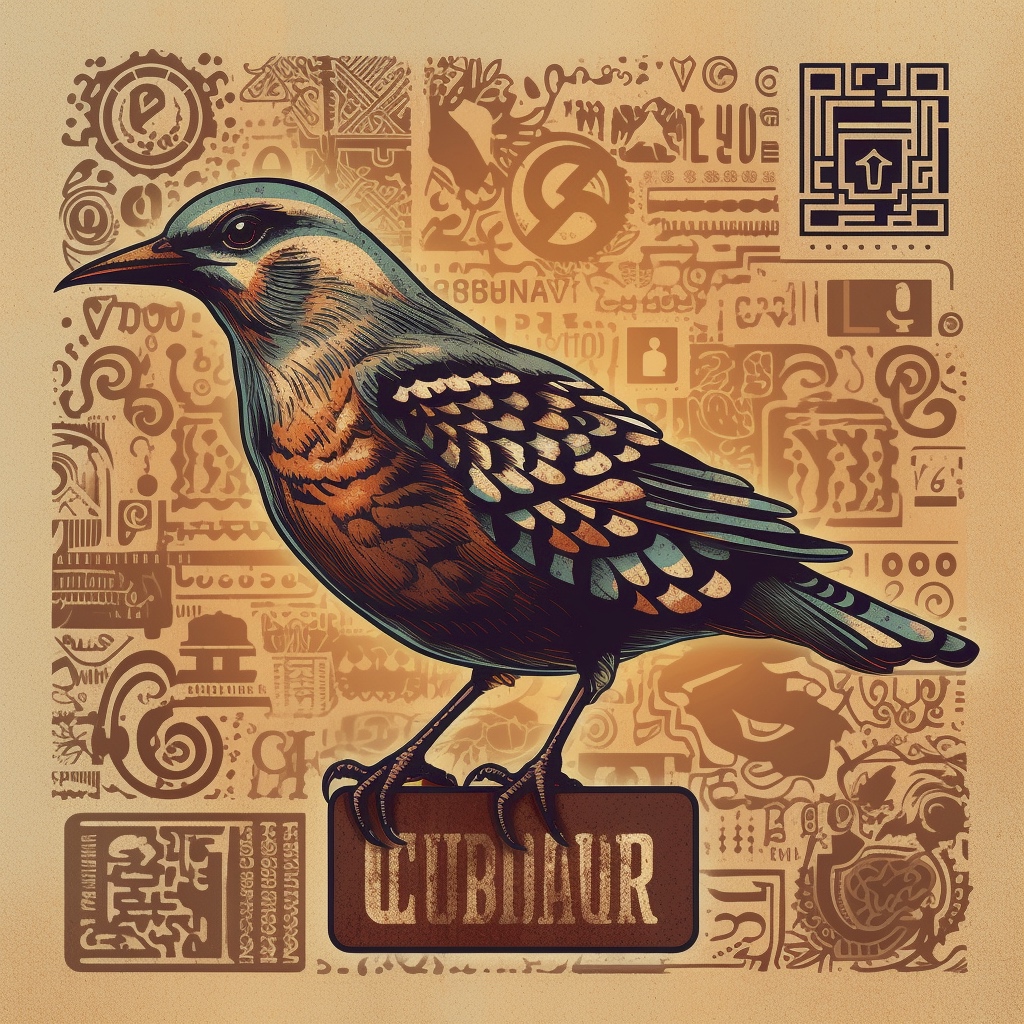 Renderman A western style QR code for the Twitter handle Buck c161151b ccfa 4621 ac6c 1556c581710d 0