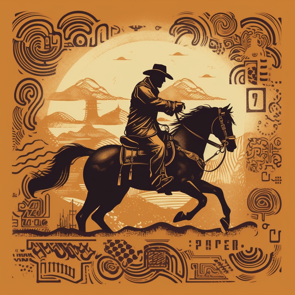 Renderman A western style QR code for the Twitter handle Buck fcfdf4fe a0ff 4556 98ad be2ba7f5e0bc 1
