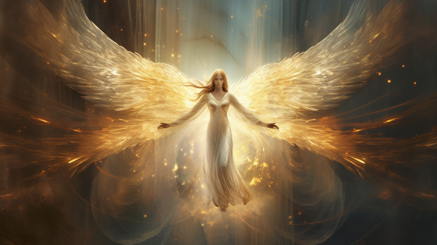 Renderman Abstract graphic of a beautiful angel embodying div f303bb3d c2e7 4de2 8c07 6a62ea8c7728 2