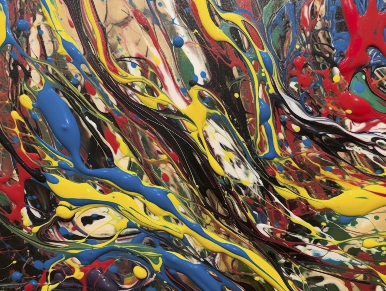 Renderman An abstract painting featuring a chaotic tangle of  c3318101 10e0 43fe 9baf 90599216fd15 1
