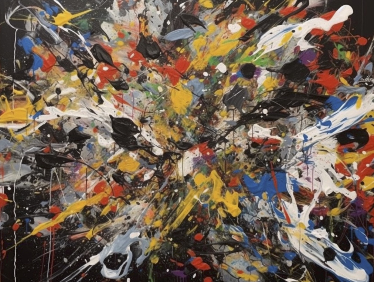 Renderman An abstract painting featuring a chaotic tangle of  e4df014f 8675 4324 8e4d 0222345feeb1 1