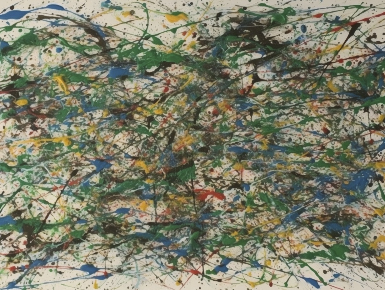 Renderman An abstract painting featuring a chaotic tangle of  f817688b 2dcd 4430 be58 8b827aebc7a8 3