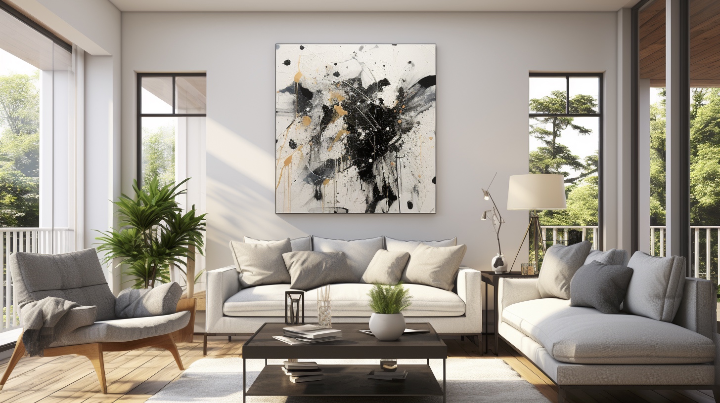 Renderman An abstract painting in black and white featuring a b1d39abb 0375 444c ad9f 0a3307f19747 3