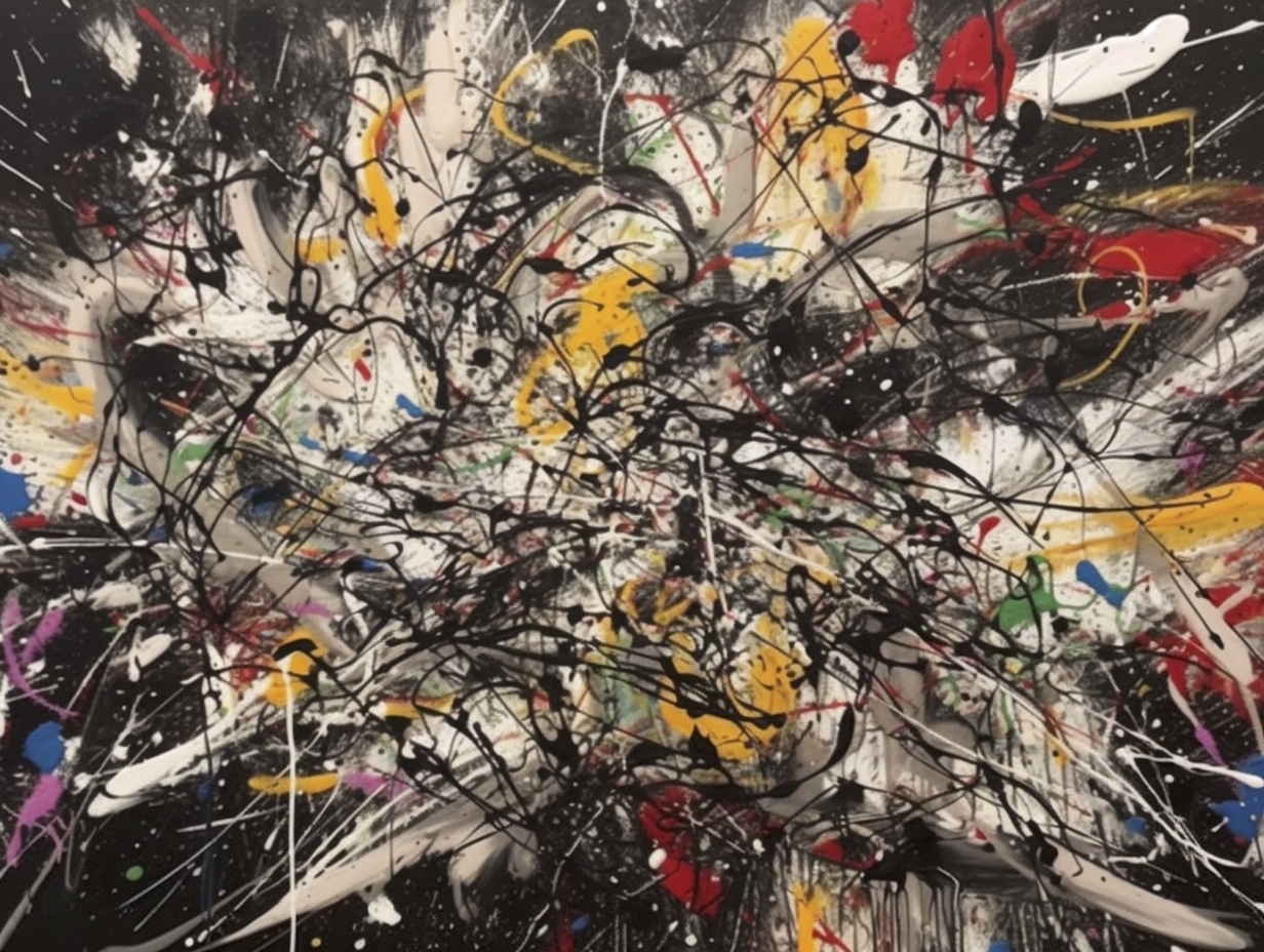 Renderman An abstract painting on pure white canvas featuring 17bd0724 16c2 4aa1 9c37 be8021f5d150 1