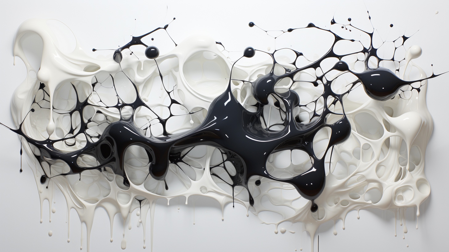 Renderman An abstract painting on pure white canvas featuring 595493a2 3586 4a87 9b97 e1912f49b3cf 1