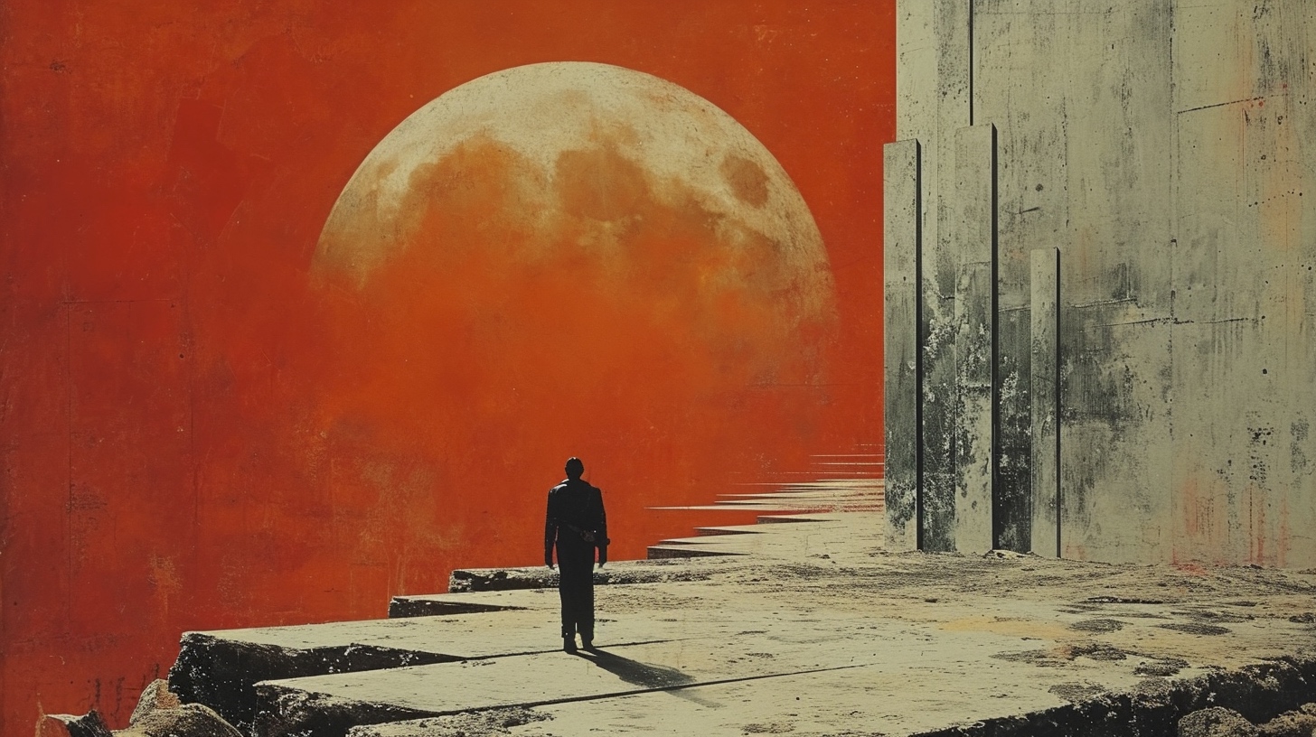 Renderman Buckaroo Banzai in the style of surrealism mixed wi 4f6c255e 5429 40db b740 cd0b3cd42f91 3