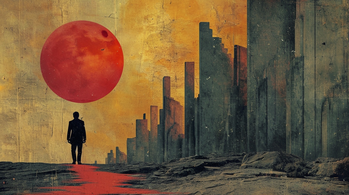 Renderman Buckaroo Banzai in the style of surrealism mixed wi 54c592af 9d30 40e8 9f2f 38b1507e31ac 0