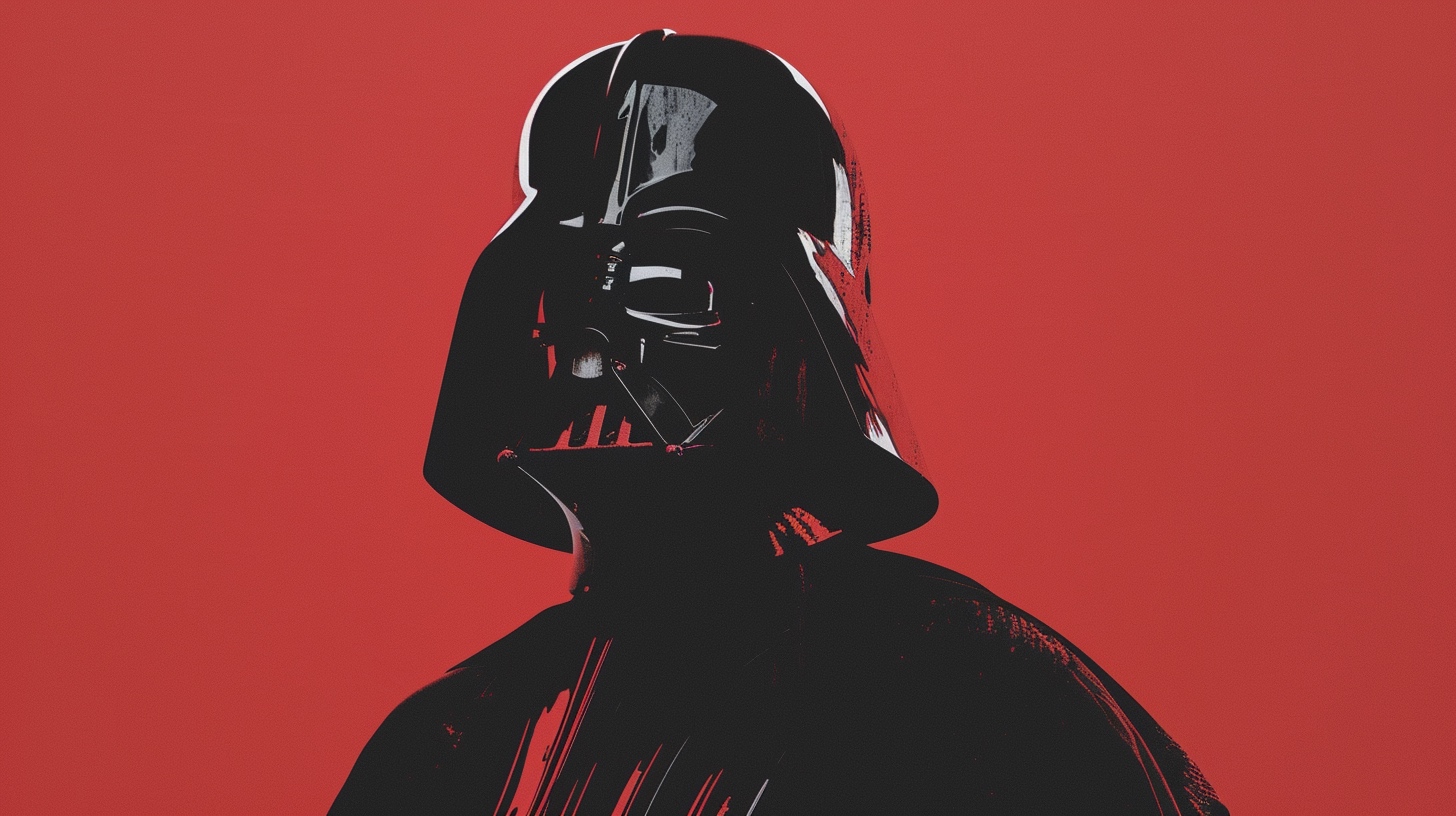 Renderman Darth Vader in the style of surrealism mixed with s 866972c2 0e7a 46a3 a990 2ac79b2c707b 2