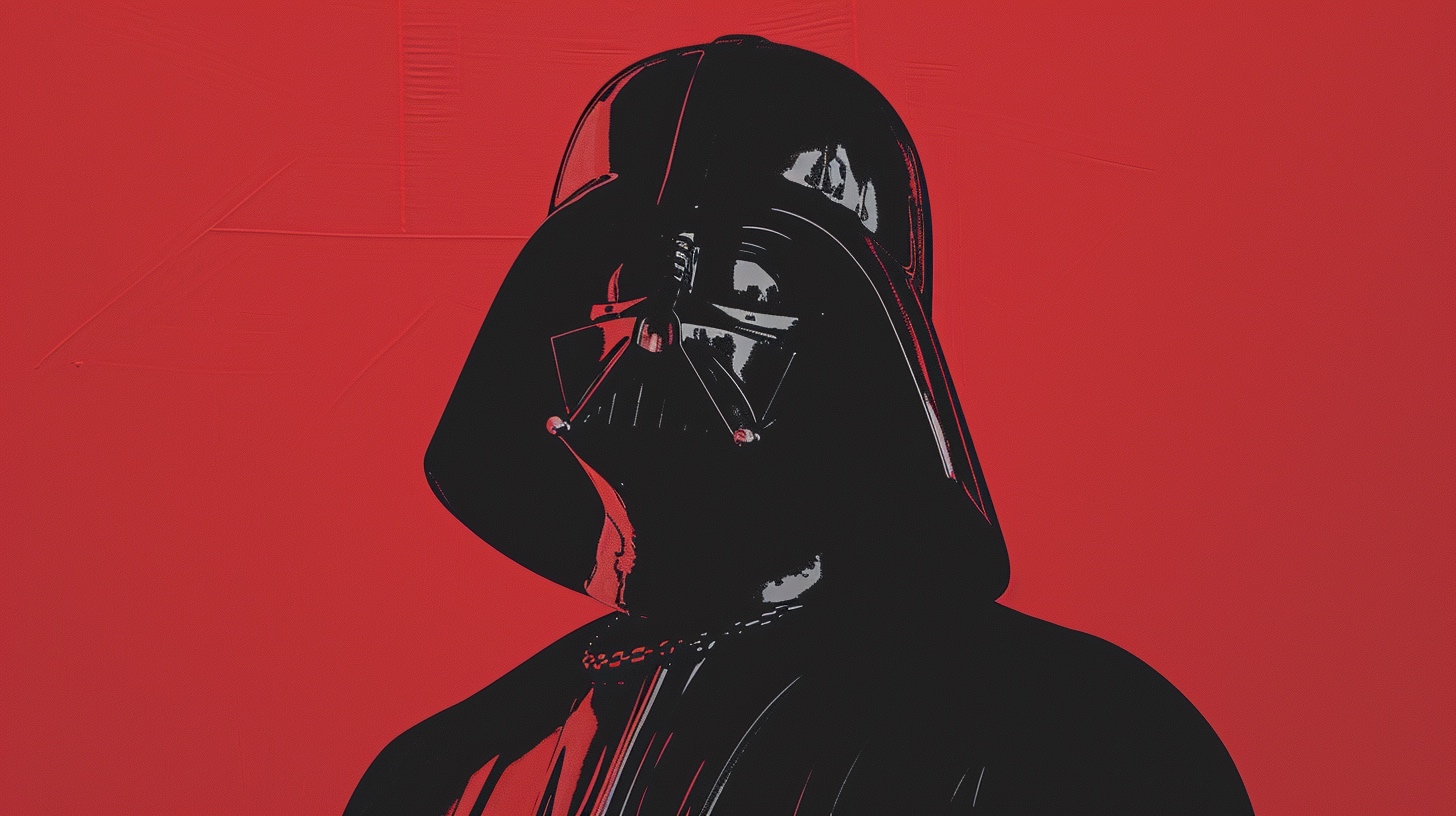 Renderman Darth Vader in the style of surrealism mixed with sup 2894ce3c 6c6e 4ac6 99b0 1e5f66d8f6c8
