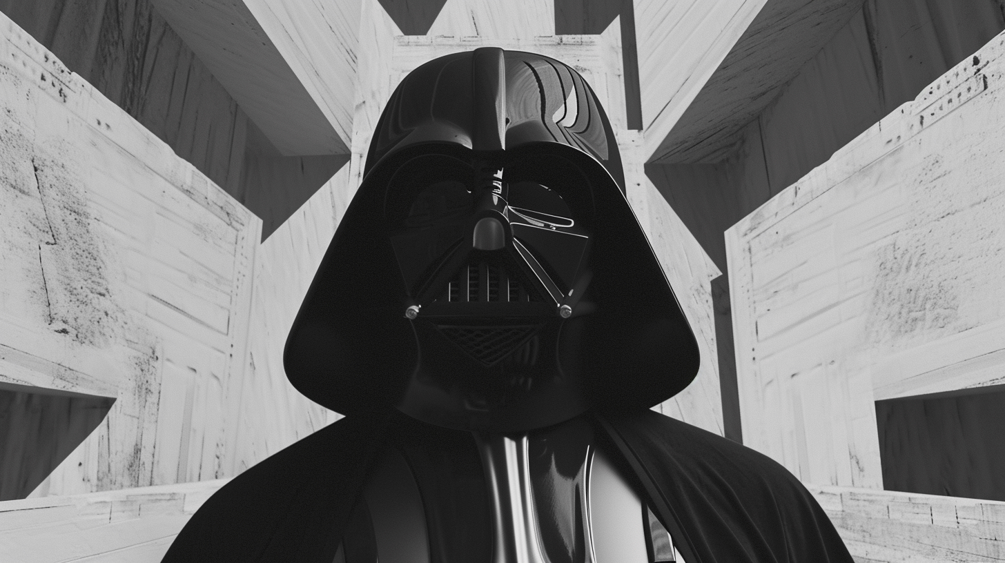 Renderman Darth Vader in the style of surrealism mixed with sup 3bc39403 5569 490e ae38 b37ff70a94bf