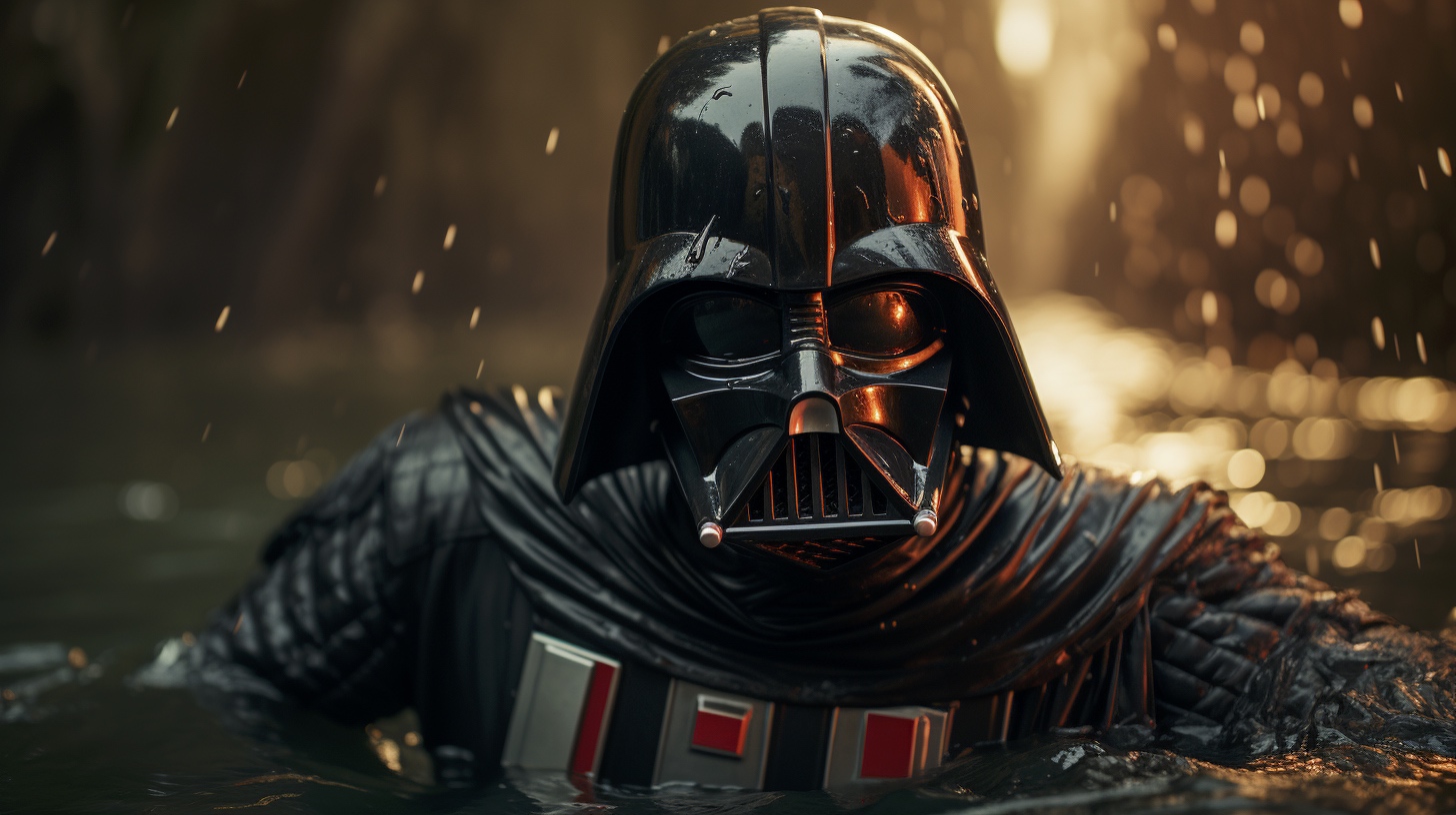 Renderman Darth Vader waterskiing Majestic Analog Horror Modern 1eb2e7d2 67e8 4909 9928 bdd928a73338