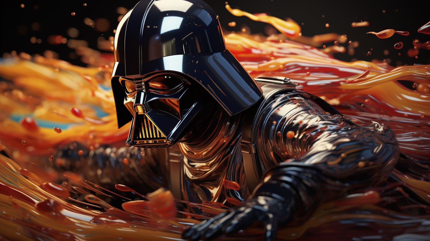 Renderman Darth Vader waterskiing kaleidoscopic Chic Modernis ae9166b2 e278 41d1 ab12 e2bc21cfb4ea 1
