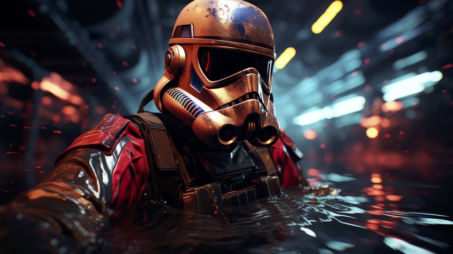 Renderman Darth Vader waterskiing small Cyberghetto Artwork GoP 87f4b6b1 27e4 4564 823c 771248f7def3