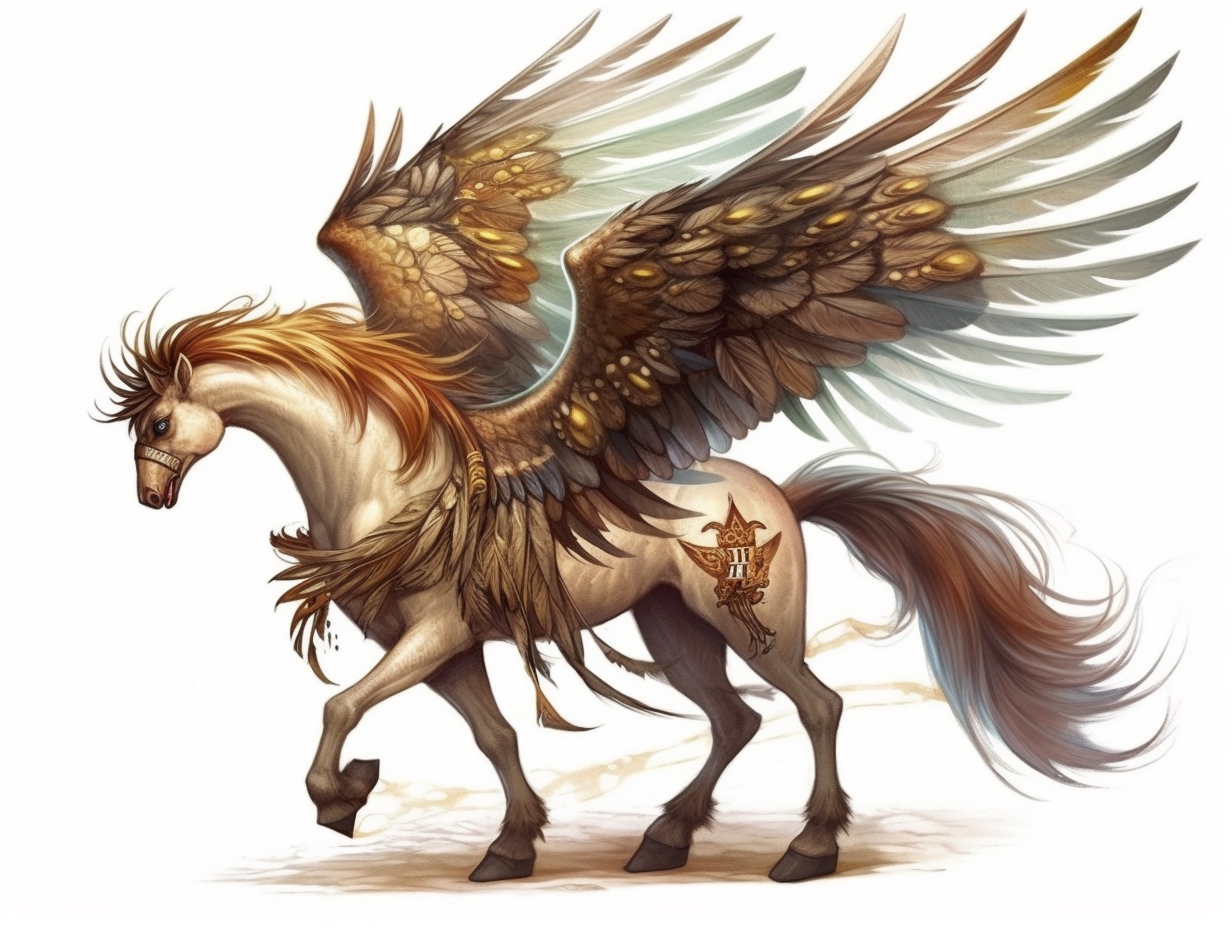Renderman Design of a mythical creature that is half horse ha f2cc49ff 1201 4468 a3d4 b6201d77d86c 0