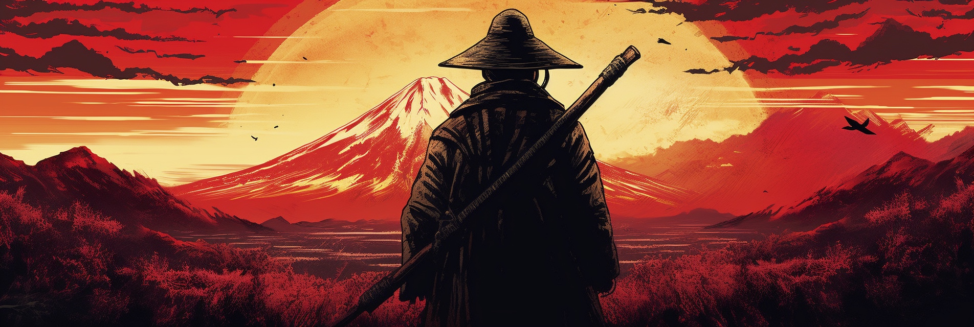 Renderman Detailed movie poster of a cowboy silhouetted again a6ba896b e5b4 44c5 b01c b3c3fbc38f3d 3